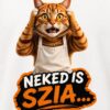 Büfés macska Belebújós pulóver - UNISEX