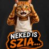 Büfés macska Belebújós pulóver - UNISEX